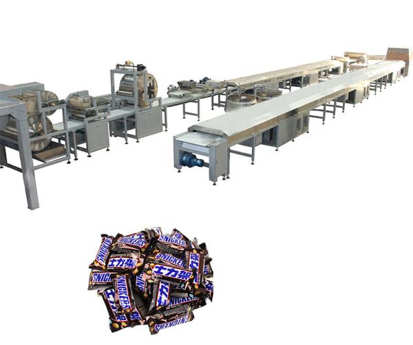 Buy cheap Healthy Snack Stainless Steel Chocolate Bar Production Line from wholesalers