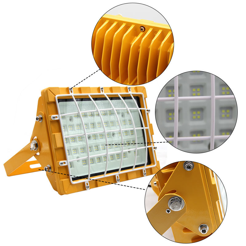 AC85-265V IP66 Explosion Proof Lighting Fixtures Energy Efficiency
