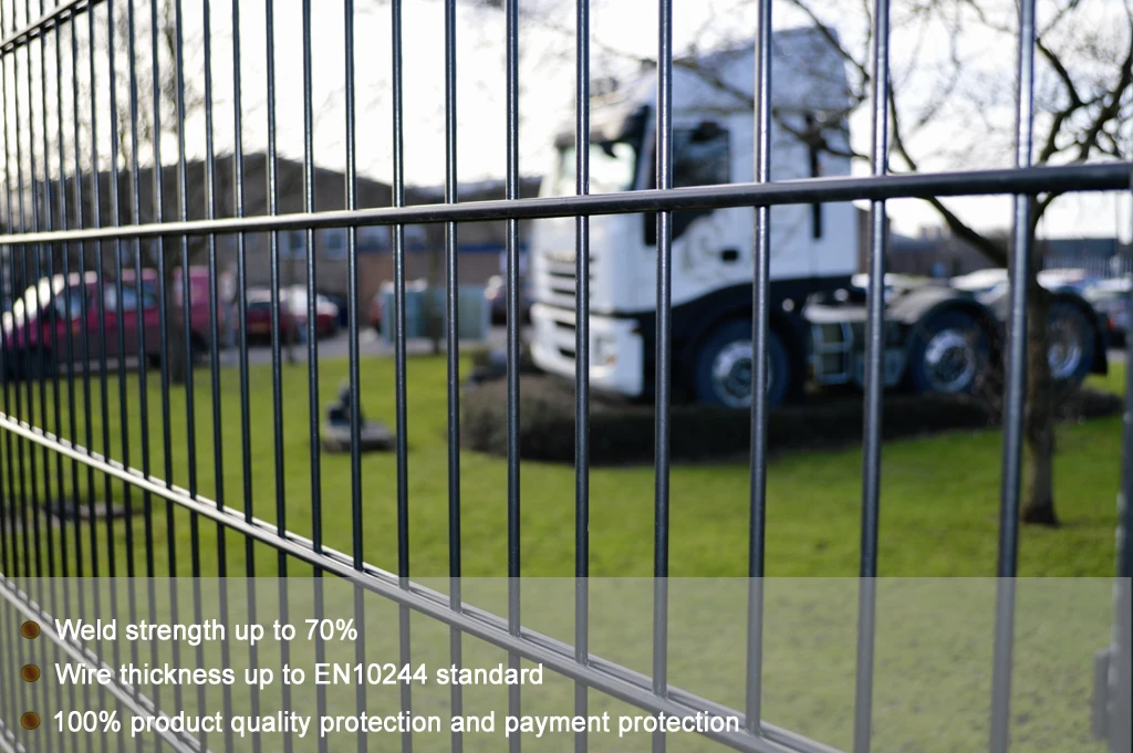 75x150mm 3.5mm Twin Wire Fence Galvanized Welded