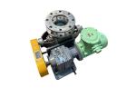 1L-200L/Rev Stainless Steel Air Water Oil Gas Rotary Valve For Precise Flow