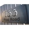 Buy cheap High End Stainless Steel Door Signs , Brushed / Glossy Personalized Metal Signs from wholesalers