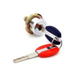 Double Key Safe Cam Lock Brass Cylinder Key Handle Customized For Steel