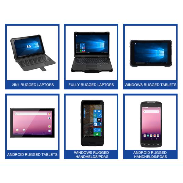 Rugged Tablet 8inch 4gb 64gb/128 IP67 Certified Waterproof GPS Win LCD Touch Tablet PC