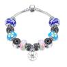 Buy cheap SJ New Arrival Jewelry SJPDRH051 Sakura Pendant Love Heart Round Colorful Charming Glaze Beads Bracelet as Gift for Girl from wholesalers