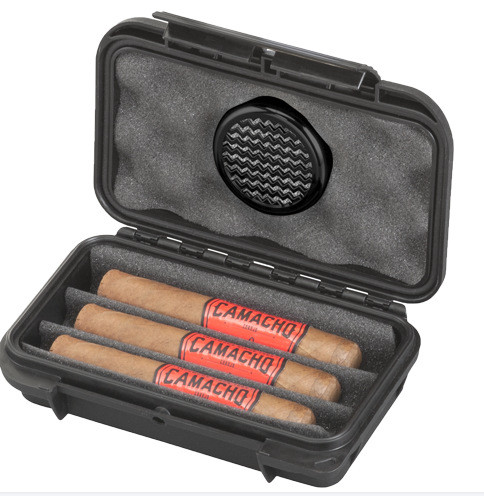Watertight Crushproof Plastic Cigar Case IP67 210 X 166 X 90mm