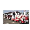 Buy cheap Playground Trackless Kiddie Train 20 People Trolley Bus Intelligent Electronic Control from wholesalers