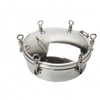 Buy cheap Sanitary 304 316L Stainless Steel Pressure Manhole with High Pressure and Mirror product