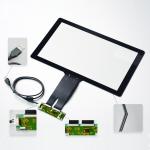 10ms 32 Inch Touch Screen Panel With 3mm Anti Glared Cover Glass