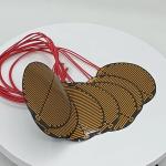 Graphene PI Far Infrared Heating Film 80mm Round With Accurate Temperature