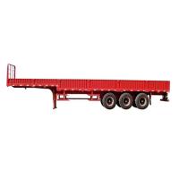 Buy cheap 40-60 Tons Side Wall Semi Trailer Q345B Steel Three Axle Trailer product