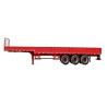 Buy cheap Transport BPW Side Wall Semi Trailer 50000kg 3 Axle Flatbed Trailer from wholesalers