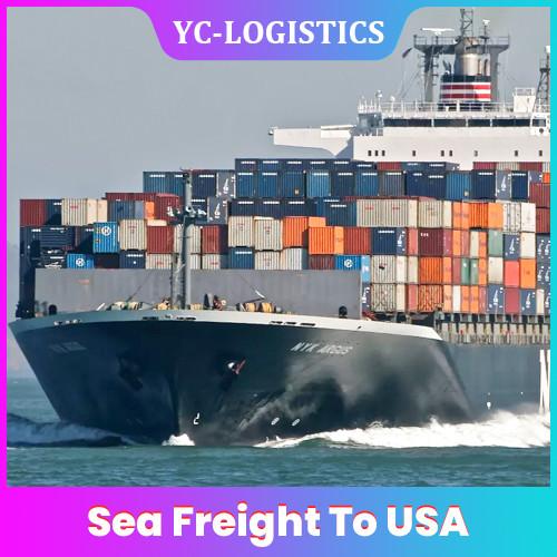 Buy cheap High Efficiency 5 To 6 Days Door To Door Sea Freight To USA from wholesalers