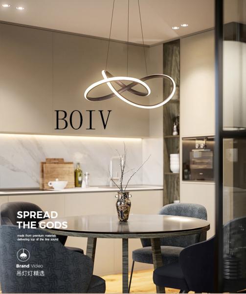 Buy cheap modern simple Nordic creative chandelier Atmospheric meal hanging Luminaire for living room, staircase and bedroom from wholesalers