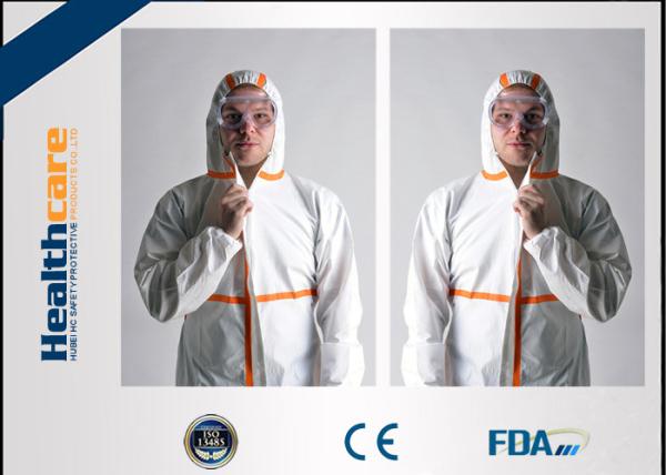Buy cheap Lightweight Disposable Protective Coveralls Custom Size With Hood For Painters from wholesalers
