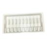 Buy cheap White Plastic Ampoule Tray Packaging 10ml Glass Vial Trays Plastic Ampoule Box from wholesalers