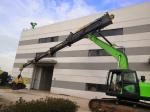 Km150 Telescopic Arm 15m Depth Telescopic Excavator Long Reach Boom For