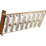 Cable Wrought Iron Hand Railing Exterior Safety Handrails For Outdoor Steps