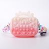 Buy cheap Toddle Handbag Silicone Coin Wallets Cute Crossbody Purse Bag Birthday Gifts For Little Girls Pencil Pen Case Makeup Bag from wholesalers