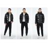 Buy cheap Material Oil Repellent Down Coat Black Windproof Jacket 46-54 Size from wholesalers