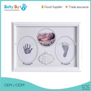 Buy cheap Wooden Baby Clay Frame Customized New Style Baby Photo Frame from wholesalers