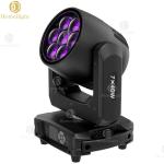 95 Ra Homei 7*40W LED Moving Head Stage Light Mini Zoom Bee Eye Luces DJ Party