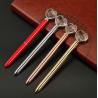 Buy cheap Different Colors Crystal Diamond Pen promotional gift ball pen Shiny Metal Ball Pens for School Office from wholesalers