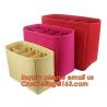 Buy cheap cute nursery felt box, Best selling wholesale felt purse organizer insert, Best selling fashionable Travel Insert felt b from wholesalers