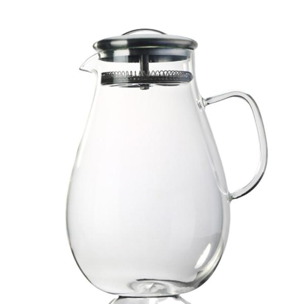 Buy cheap 64oz Modern Water Carafe With Cup For Beverage / Fruit Infused Water Eco Friendly from wholesalers