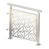 Buy cheap Custom Metal Decorative Railing SS Baluster Stainless Steel Plate Railing For Stairs from wholesalers