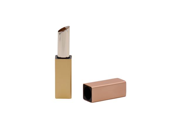 Buy cheap Aluminum Magnetic Lip Balm Containers Square Shape Color Matching from wholesalers