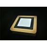 Buy cheap Ceiling Double Color Led Panel 9W Surface Spotlight White + Yellow Edge Lit from wholesalers