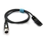 80cm TV Logic Monitor Camera Connection Cable D-Tap Male To XLR Female 4 Pin