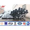 Buy cheap NEA NGCP Galvanized Steel Pole Meralco Shockproof Hot Dip For Power Transmission from wholesalers