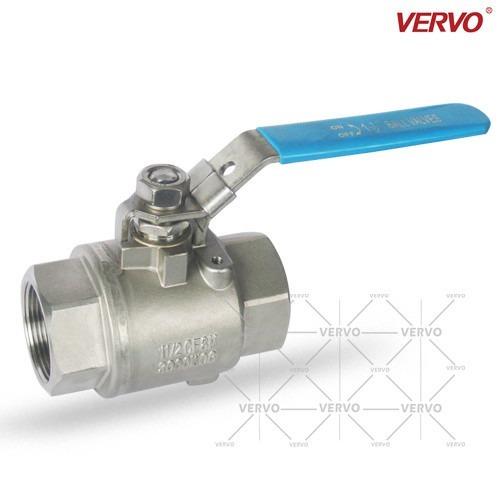 Buy cheap 2pcs DN40 Cf8m Ball Valve Stainless Steel 1-1/2 Inch 3000wog from wholesalers