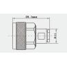 Buy cheap N-JB3G-2 Frequency Range DC-11GHz Stainless Steel Solder Clamp RF Coaxial Connector For 3 Semi-flexible Cable from wholesalers