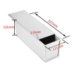 327*121*121mm Professional Bread And Toast Baking Mould For Custom Kitchenware