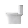 Buy cheap Round Bowl Elongated One Piece Toilets Dual Flush 0.9GPF from wholesalers