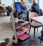 Intelligent Steak Restaurant Service Robot Marketing Food Robot Delivery