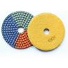 Buy cheap Round Shape Diamond Resin Polishing Pads Wear Resistance Three Color In One from wholesalers