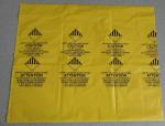 biohazardous bags, LDPE FILMS COVER, PE asbestos bag, biohazard bag, pe cover