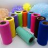 Buy cheap 6 Inch Width Organza Tulle Rolls Style Knitted And Stamp Technics from wholesalers
