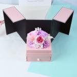 Colorful Perfect Valentines Day Gifts Preserved Everlasting Real Rose Flower