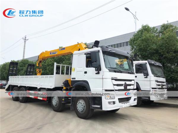 Buy cheap Sinotruk Howo XCMG 12 Tons Truck Mounted Telescopic Crane from wholesalers