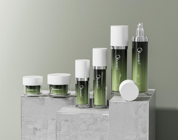 Buy cheap 30ml 50ml 120ml Acrylic Facial Cream Jar And Lotion Bottle Set Cosmetic Packaging Bottle from wholesalers