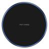 Buy cheap Black 10W Qi Wireless Charger Pad LED Light For Iphone Xs Max from wholesalers