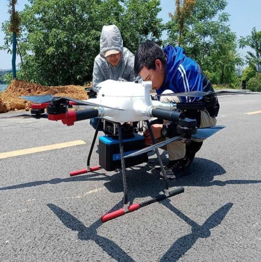 Wind Resistant Multi Rotor UAV Long150 10km Control Radius remote control drone