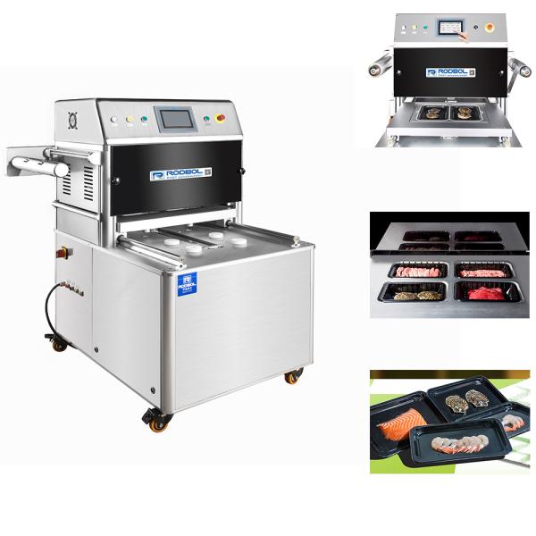 Buy cheap Heavy Duty Vacuum Sealer Modified Atmosphere Skin Tray Vacuum Sealing Machine from wholesalers