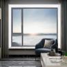 Buy cheap Aluminum Slim Casement Windows with 304 Stainless Steel Mesh from wholesalers