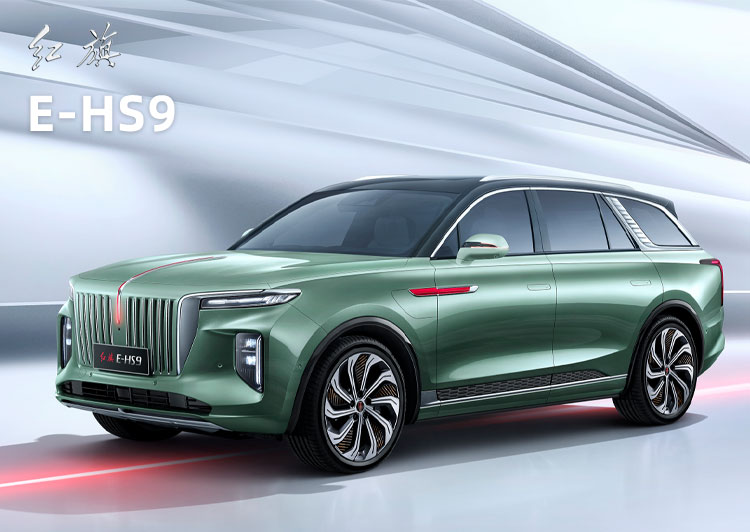 Hongqi E-HS9 2021 510KM EHS9 version cars used china electric cars SUV sport dual motor drive for adults auto electrico