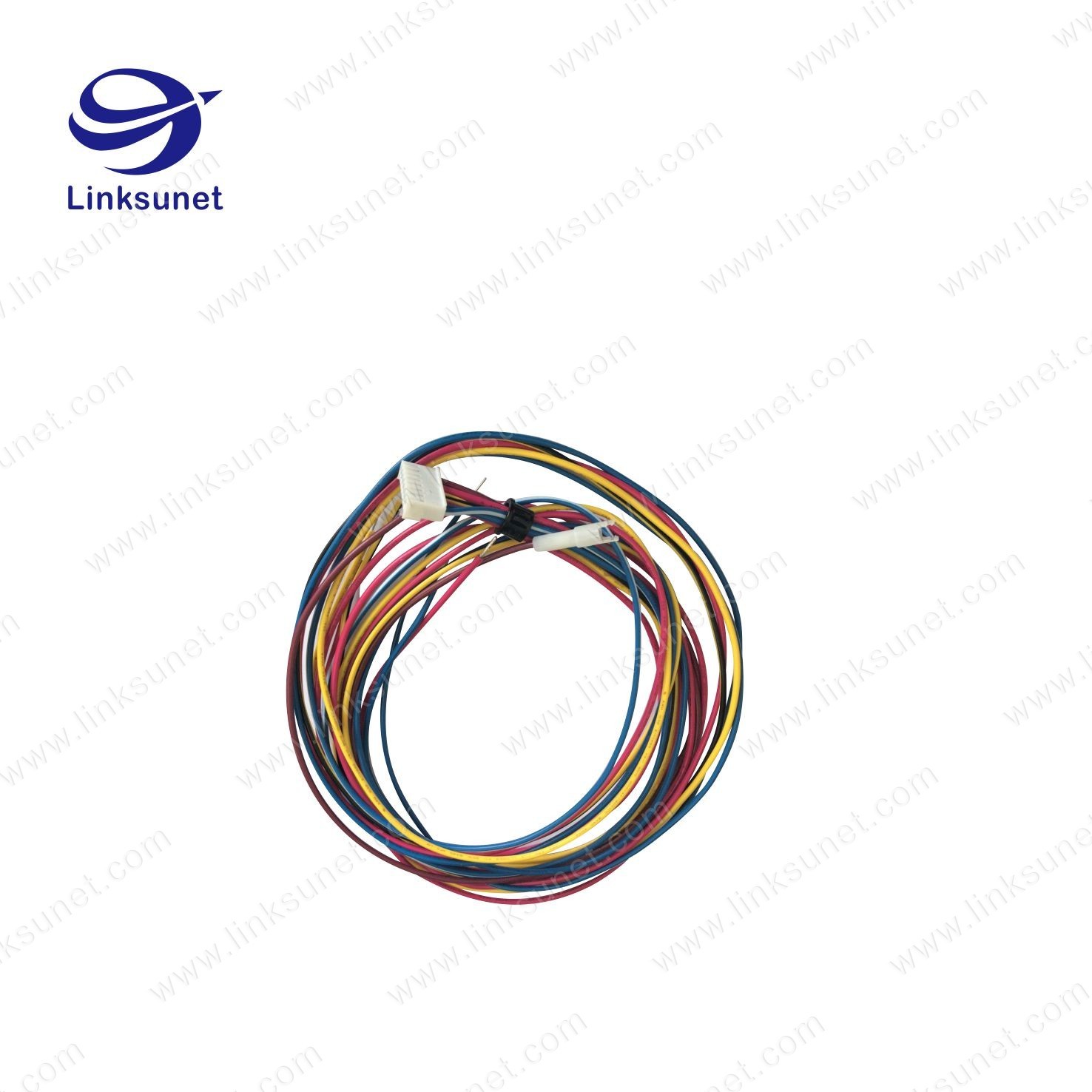 TE 1 - 480349 - 0 / 1 - 480350 - 0 connector and 18awg cable wire harness